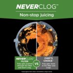 آب‌میوه‌گیری پرس سرد نینجا مدل Ninja NeverClog Cold Press Juicer JC151ANZ - Image 11