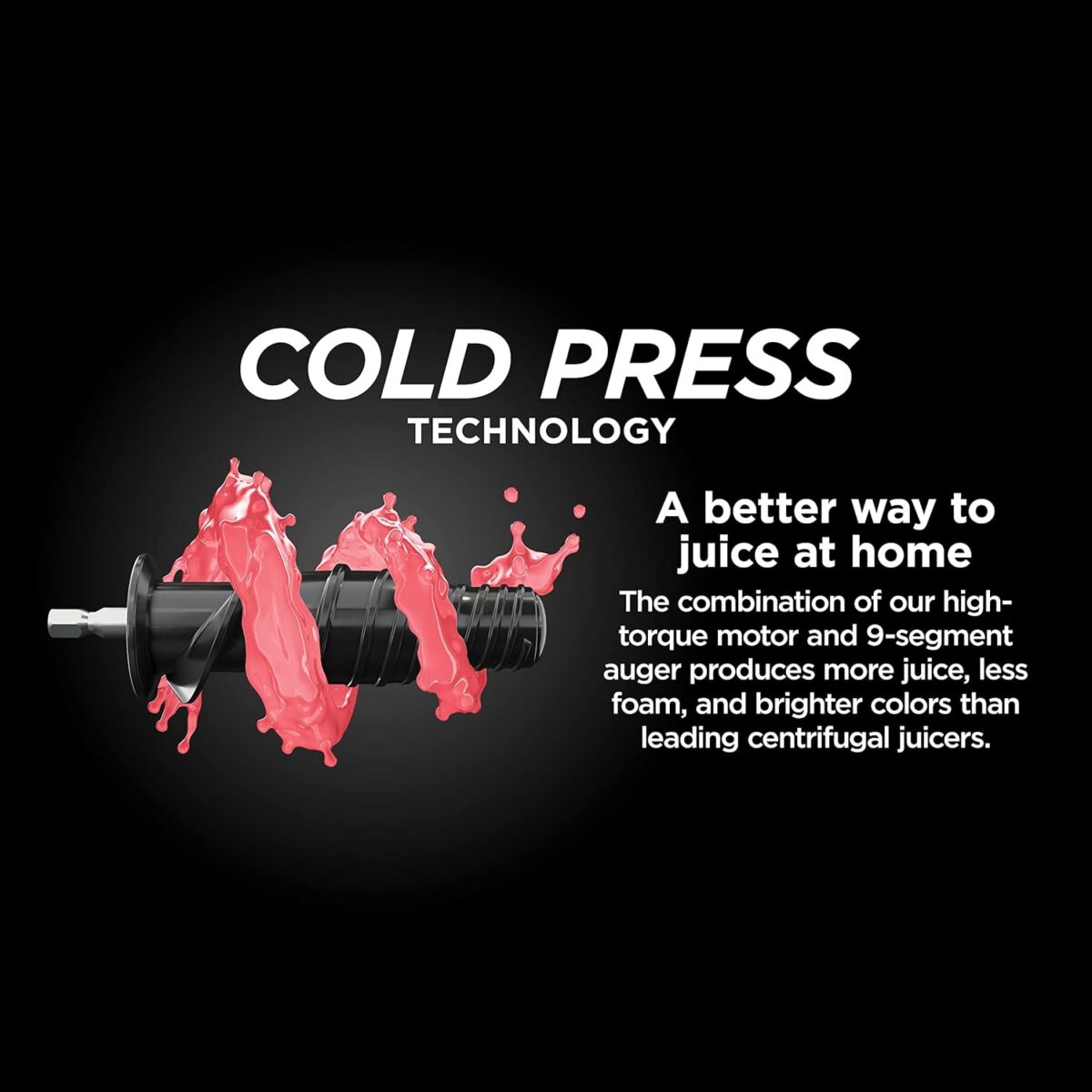 آب‌میوه‌گیری پرس سرد نینجا مدل Ninja NeverClog Cold Press Juicer JC151ANZ - Image 12