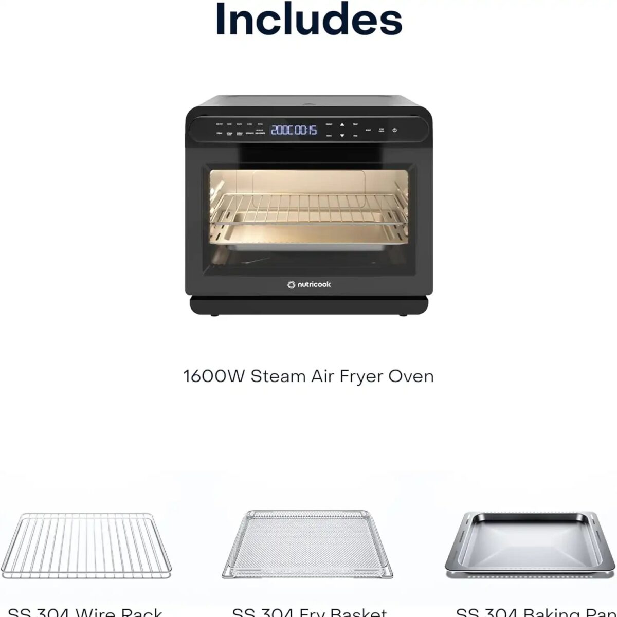 استیم پات و زودپز نوتریکوک مدل Nutricook ST01 - Image 3