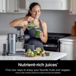 آب‌میوه‌گیری پرس سرد نینجا مدل Ninja NeverClog Cold Press Juicer JC151ANZ - Image 7